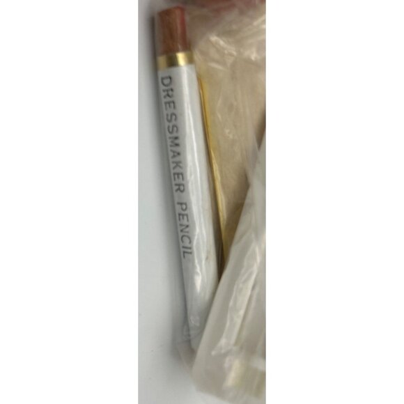 Dressmakers Tracing Paper Pencil Kit 3 Sheets Yellow/Blue/White 19.5" X 19.5 - Picture 2 of 3